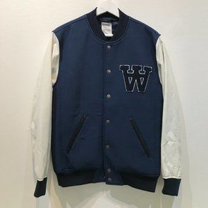Giles Bomber Jacket - Indigo - Wood Wood (UNISEX SZ S)